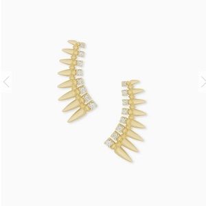 Kendra Scott LouLou Ear Crawlers Rose Gold NWT